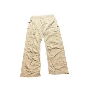 The North Face Mens Nylon Ripstop Hiking Pants Outdoors Gorpcore Beige Size L